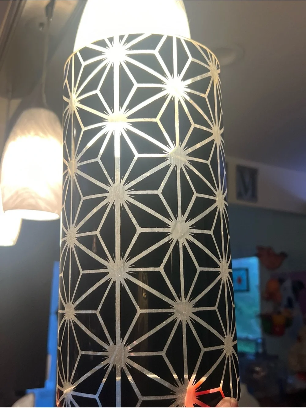 Rare Vintage 1960s-1970s Psychedelic Motion Lamp~MCM~Starburst~Spinning Lamp